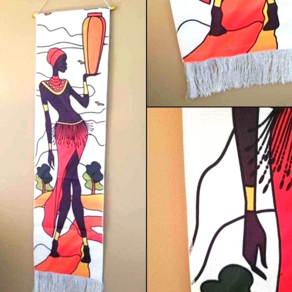 NWT Wall Decor Strong African Woman